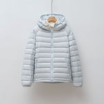 Hooded short jacket