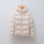 Hooded long sleeved zipper jacket