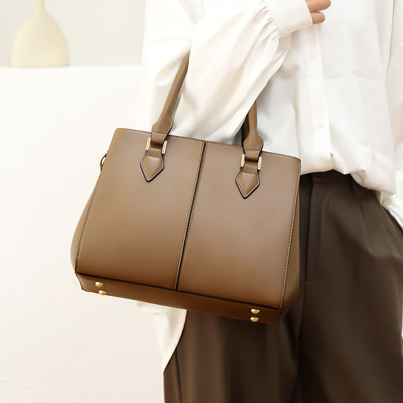Bolso de mano y hombro para mujer, estilo casual
