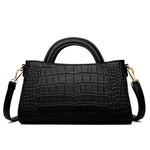 Bolso de hombro y bandolera para mujer de gran capacidad, con diseño en relieve