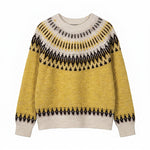 Round neck loose sweater