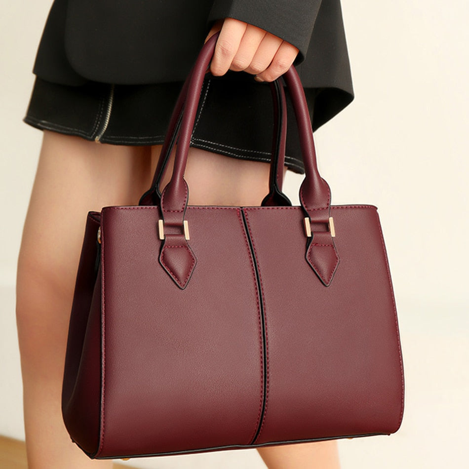 Bolso de mano y hombro para mujer, estilo casual