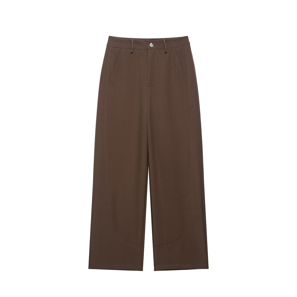 Conjunto liso de manga larga con pantalón