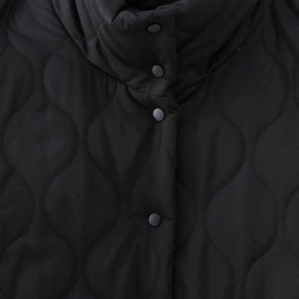 Bow tie pocket cotton jacket women's clothing