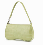Bolso bandolera para mujer con efecto cocodrilo, estilo retro