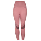 High Waist Slimming Peach Bottom Hollow Out Women's Yoga Pants Set