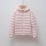 Hooded warm jacket