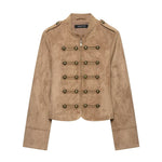 Zipper slim fit jacket