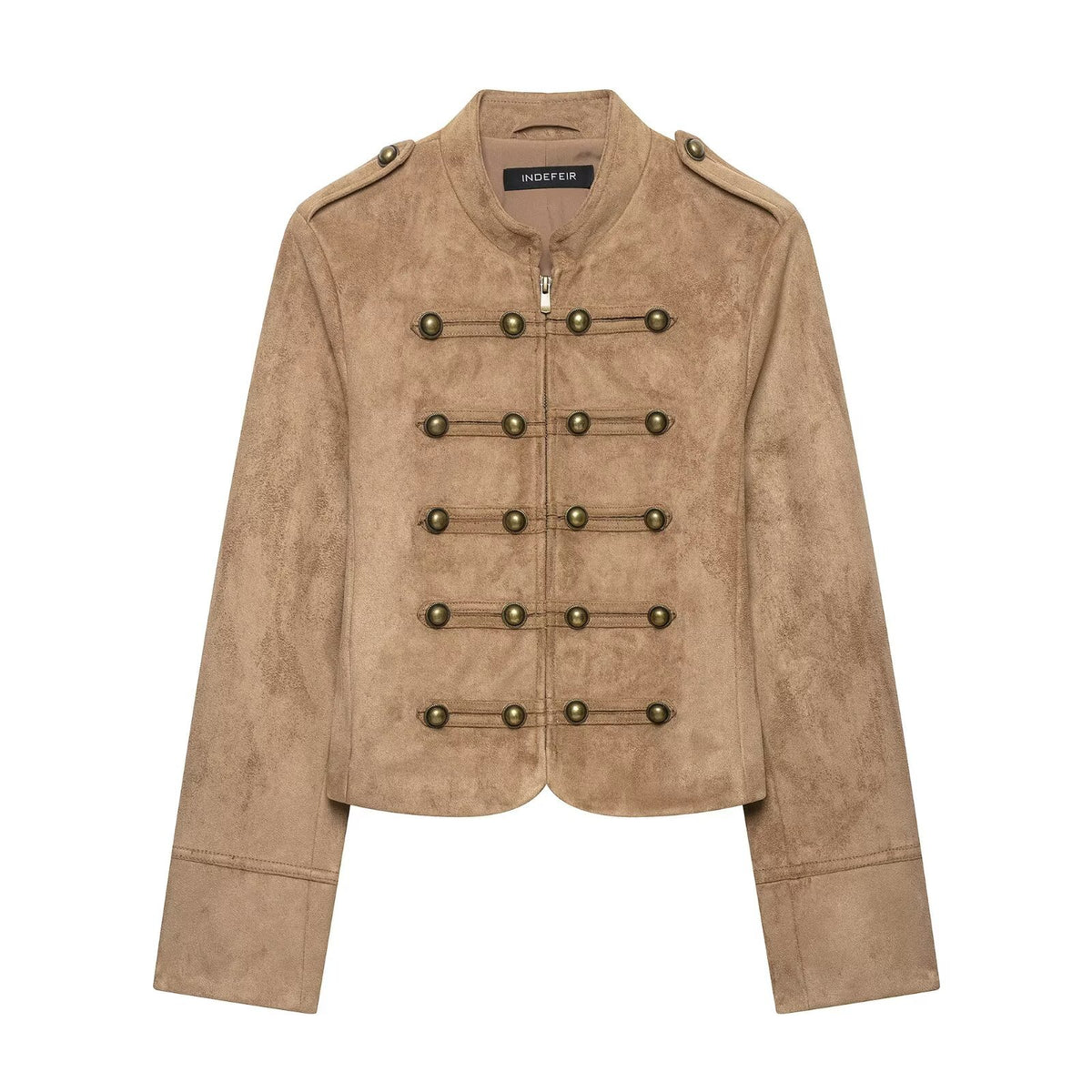 Zipper slim fit jacket