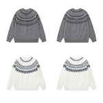 Fel Island Half Open Button Sweater