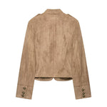 Zipper slim fit jacket