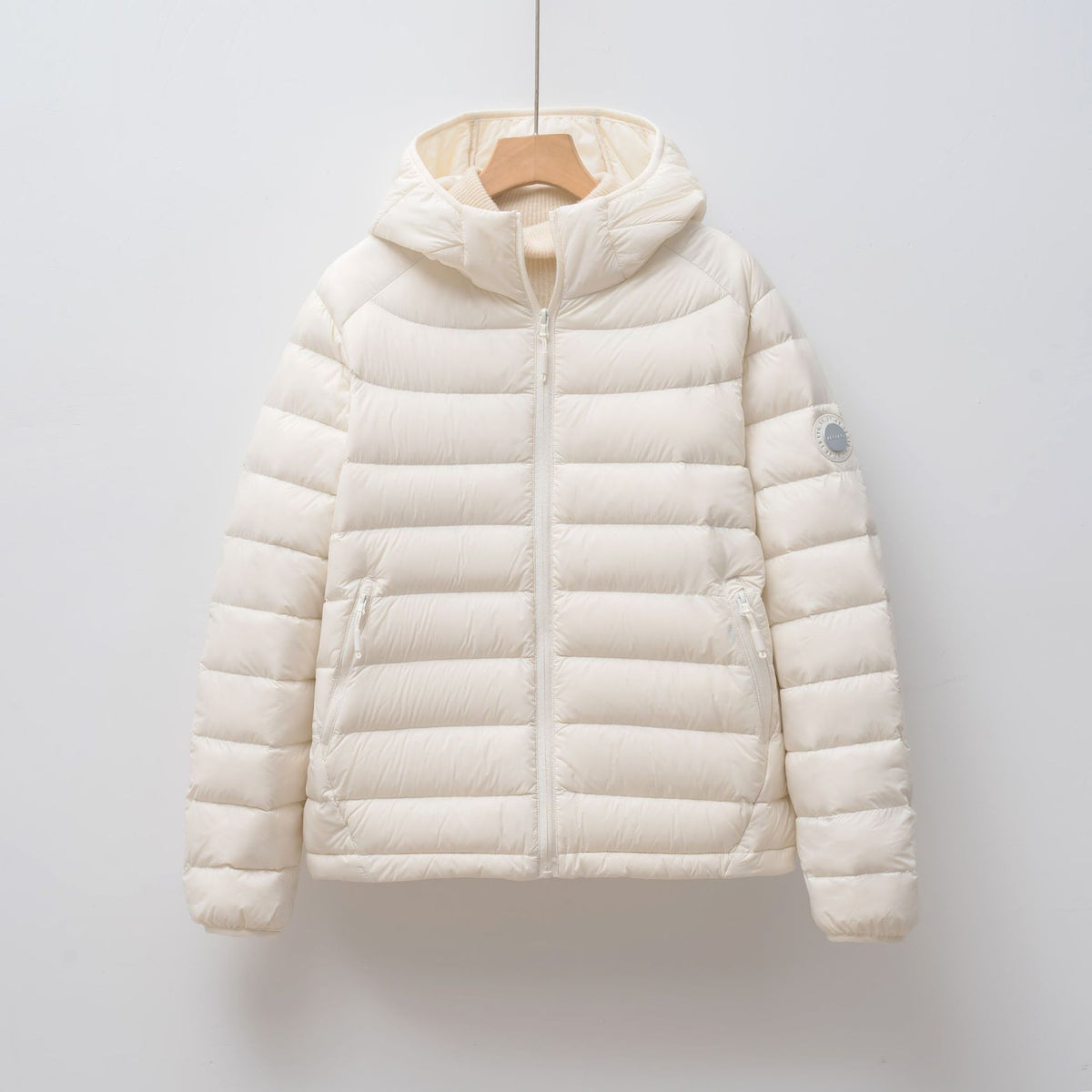 Hooded warm jacket