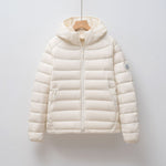 Hooded warm jacket