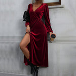 Vestido de fiesta elegante para mujer de estilo europeo y americano