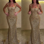 Vestido brillante sin tirantes para verano, vacaciones y fiestas