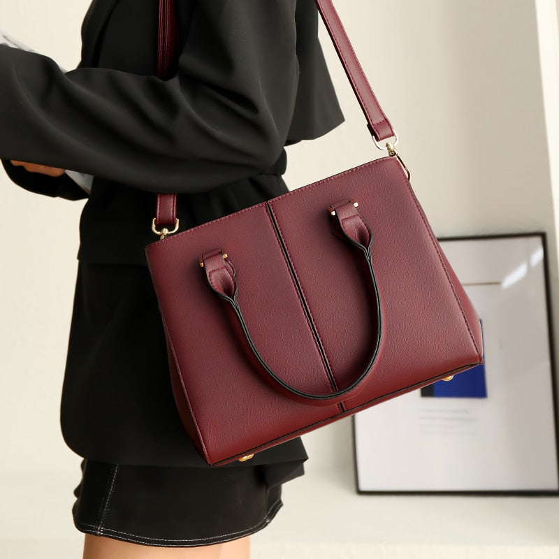 Bolso de mano y hombro para mujer, estilo casual