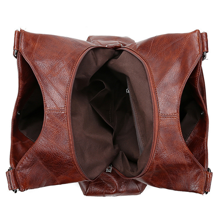 Bolso de mano y hombro para mujer con asa superior, estilo vintage