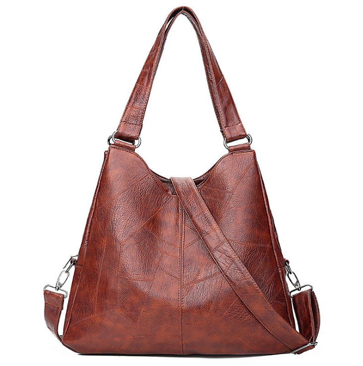 Bolso de mano y hombro para mujer con asa superior, estilo vintage