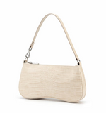 Bolso bandolera para mujer con efecto cocodrilo, estilo retro
