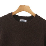 Women's  Loose Round Neck Pullover Sweater