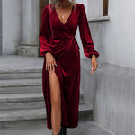 Vestido de fiesta elegante para mujer de estilo europeo y americano