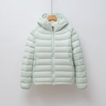 Hooded warm jacket