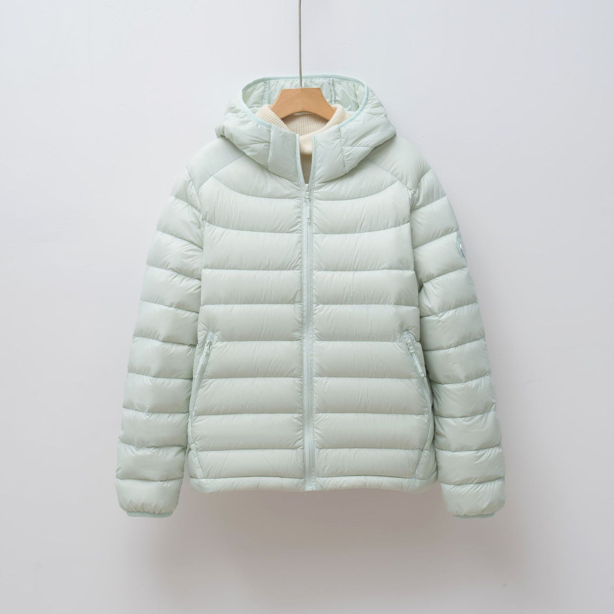 Hooded warm jacket