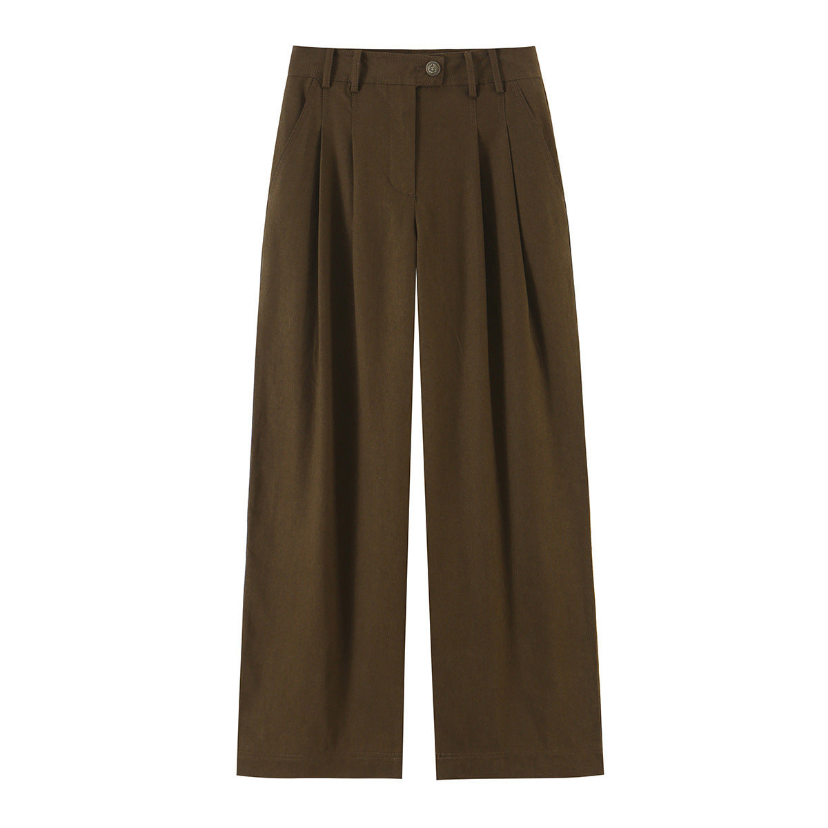 Traje de chaqueta con tira en el cuello y pantalón para mujer