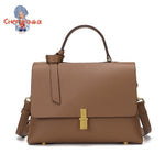 Bolso de hombro para mujer de gran capacidad, estilo retro