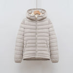 Hooded short jacket