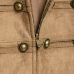 Zipper slim fit jacket