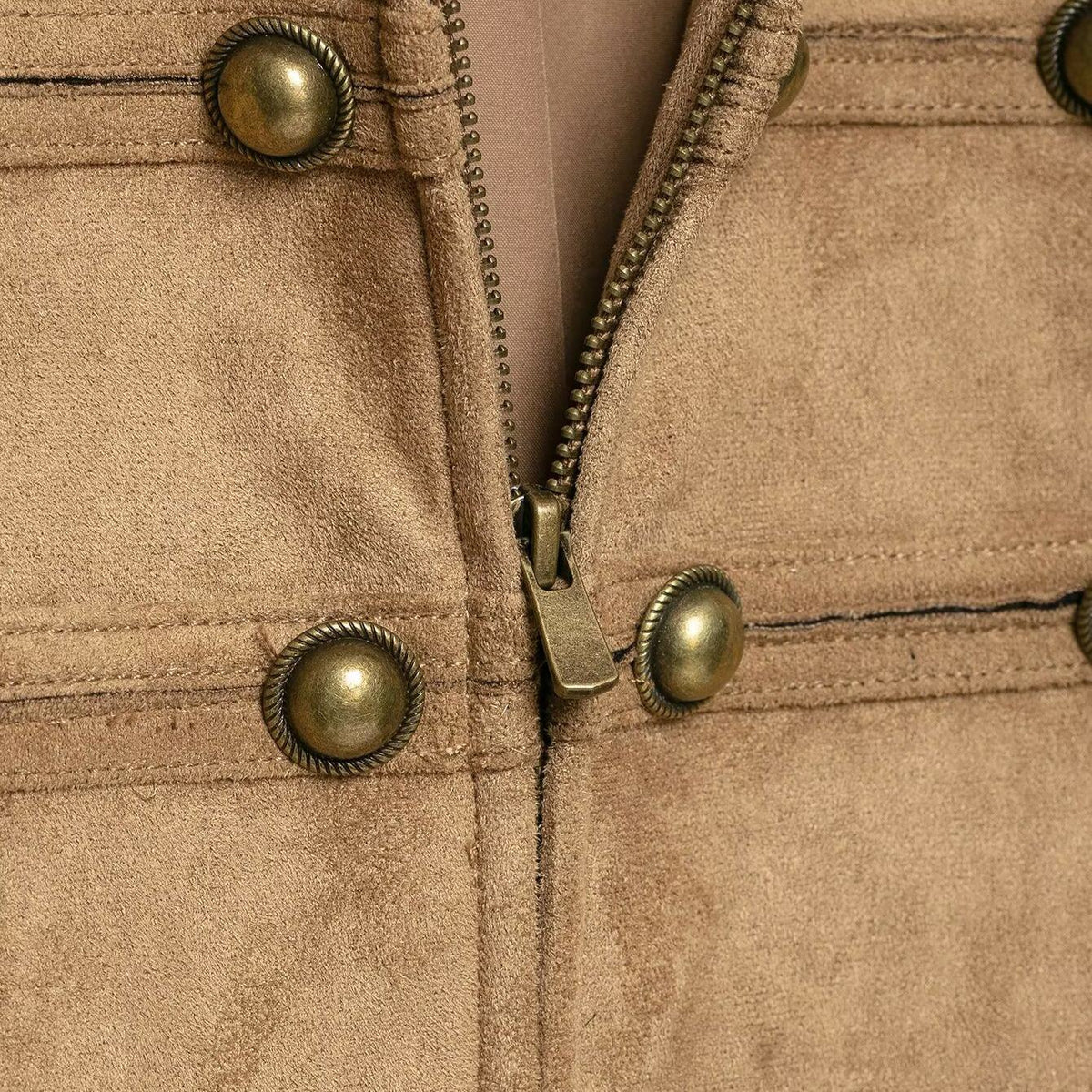 Zipper slim fit jacket
