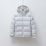Hooded long sleeved zipper jacket