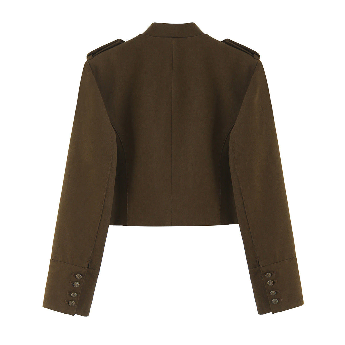 Traje de chaqueta con tira en el cuello y pantalón para mujer