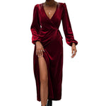 Vestido de fiesta elegante para mujer de estilo europeo y americano