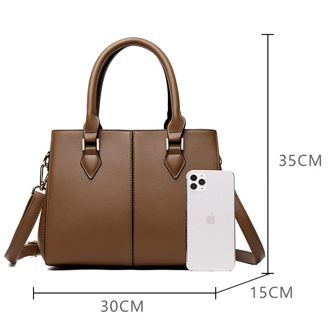 Bolso de mano y hombro para mujer, estilo casual