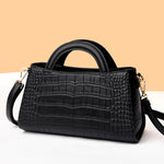 Bolso de hombro y bandolera para mujer de gran capacidad, con diseño en relieve