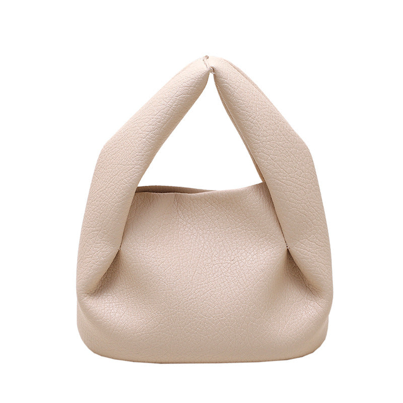 Bolso mini de mano y bandolera para mujer de piel sintética suave