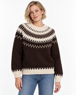 Round neck loose sweater