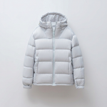 Hooded long sleeved zipper jacket